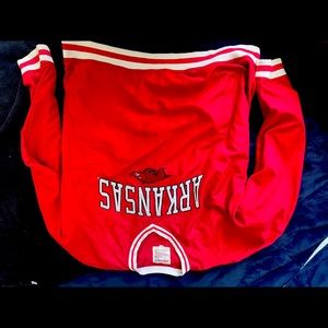 Vintage University of Arkansas windbreaker
